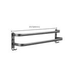 Modern Bathroom Fixture Set Towel Bar Gray Bathroom Shelf Bathroom Set
