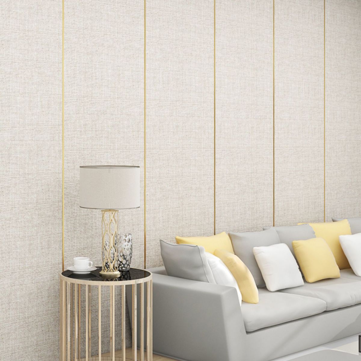 Contemporary splash guard panels for peeling and applying Waterproof wall cladding