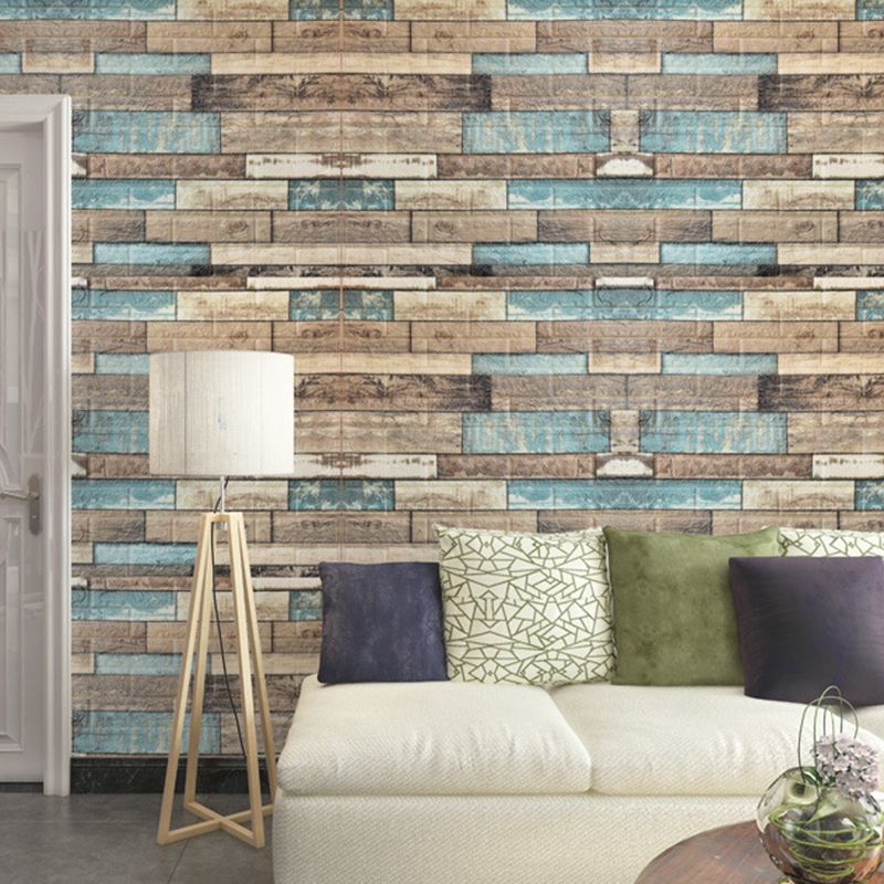 3D embossing interior wall panel self-adhesive square wall panel