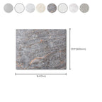 Modern Peel & Stick Field Tile PVC Rectangular Wallpaper for the Kitchen