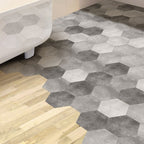 Light vinyl floors Self-adhesive matte vinyl floors with stone decor