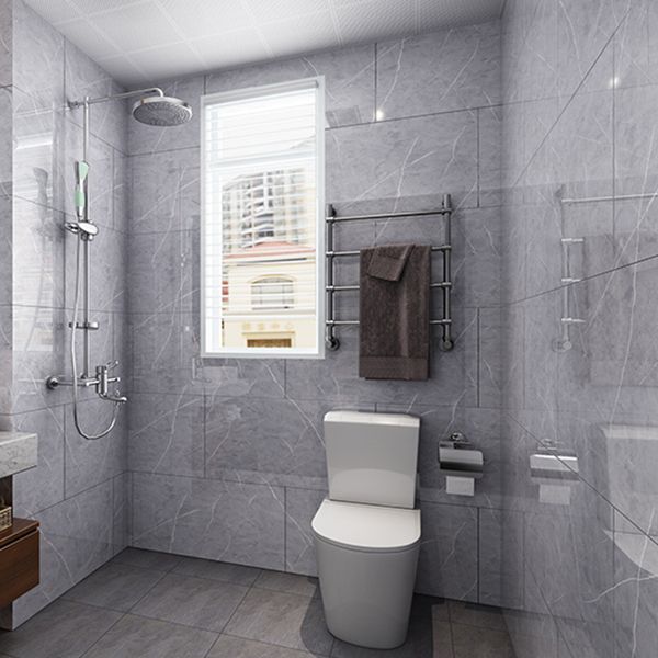 Modern Pearl Wall Protection Element PVC Wall Access Panel Peel and Stick Wall Tile Set of 5