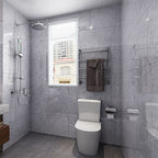 Modern Pearl Wall Protection Element PVC Wall Access Panel Peel and Stick Wall Tile Set of 5