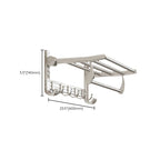 Modern Polished Chrome Bathroom Accessories Set Bath Shelf/Towel Holder/Paper Holder included