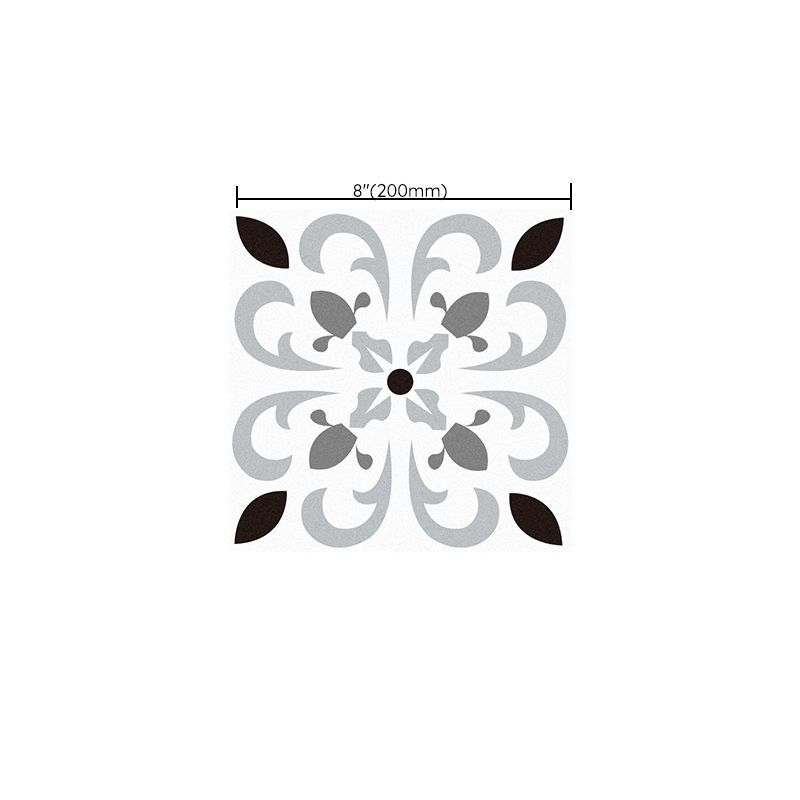 Peel & Stick Vinyl Flooring Lightly patterned vinyl flooring with a matte sheen