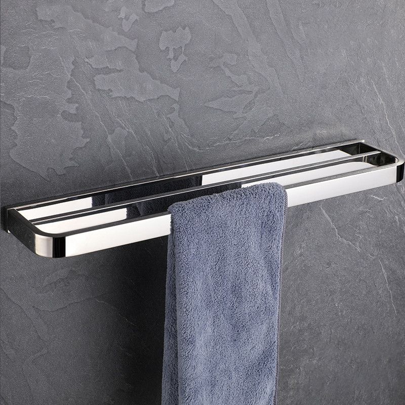 Modern Bathroom Element Set Paper Holder Gray Towel Bar Bathroom Accessory Set