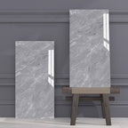 Modern Peel-and-Stick Back Wall PVC Rectangular Wall Tile for Kitchen and Bathroom