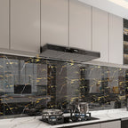 Modern Peel and Stick Tile PVC Rectangular 10 Pack Peel & Stick Field Tile for the Kitchen