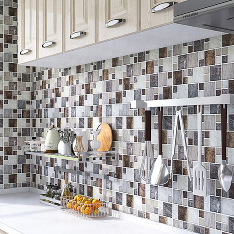 Modern Wallpaper Field Tile/Single Tile Peel and Stick Backsplash