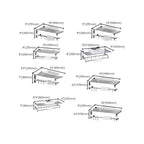 Modern Bathroom Accessory as a Single Item or in a Set Polished Chrome Bath Set
