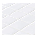 White Mosaic Peel & Stick Tile Waterproof Kitchen Backsplash Wallpaper