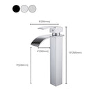 Waterfall Basin Tap Bathroom Faucet Lightweight Luxury Basin Faucet
