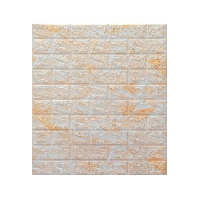 3D embossing interior wall panel self-adhesive square wall panel