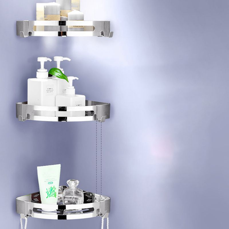 Modern Bathroom Hardware Set Silver Bathroom Shelf Bathroom Hardware Set