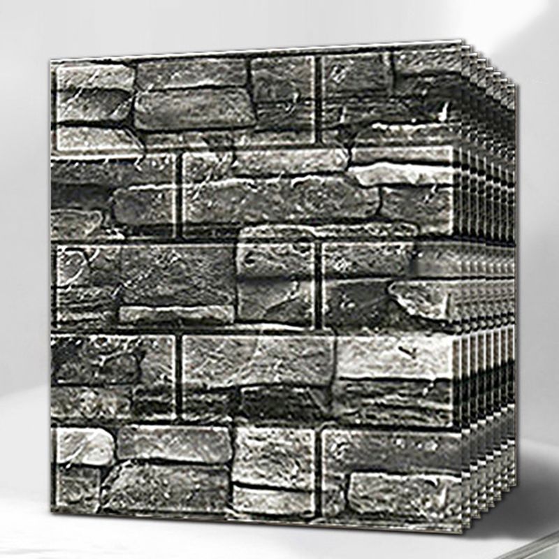 PVC Wall Cladding Smooth Wall Interior 3D Living Room Panels Set of 2