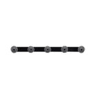 Modern bathroom accessory set bath shelf/towel holder & bathrobe hooks included