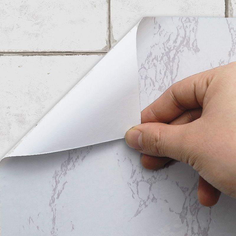 Rectangular Wallpaper Modern Peel and Stick Back Wall Tiles