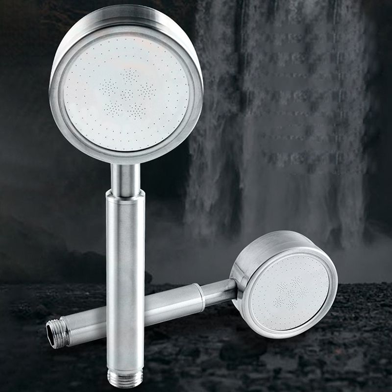 Round Shape Handheld Showerhead Traditional Metal Wall Mounted Hand Shower