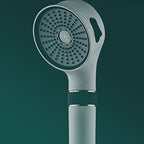 Showerhead 3-Stage Modern Round Plastic Water Filtration Hand Shower