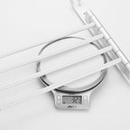 2-piece towel bar made of stainless steel Modern 13.6" B bathroom accessory set