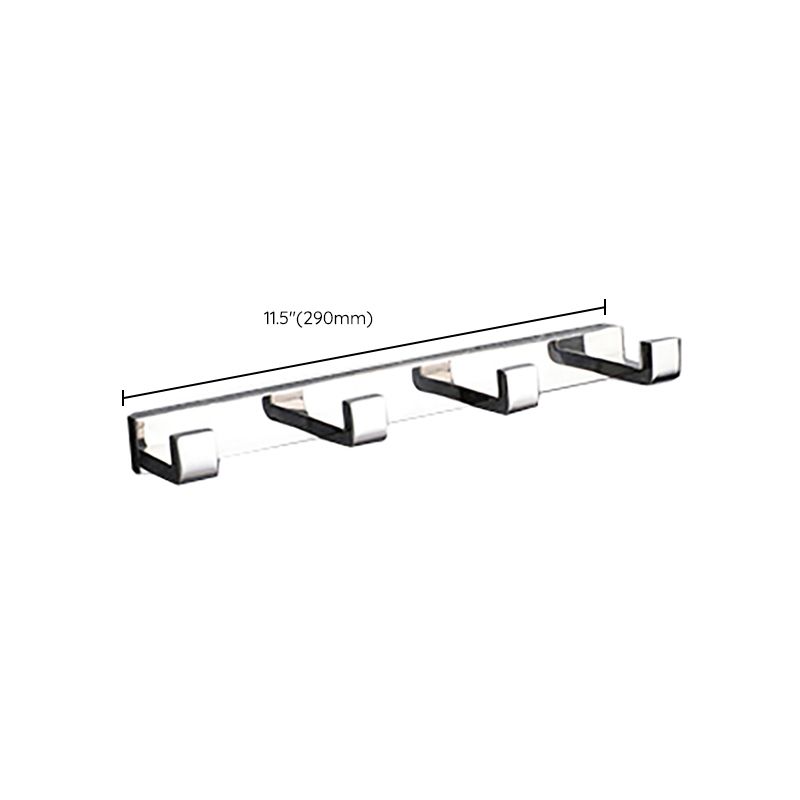 Modern Bathroom Element Set Paper Holder Gray Towel Bar Bathroom Accessory Set