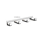 Modern Bathroom Element Set Paper Holder Gray Towel Bar Bathroom Accessory Set
