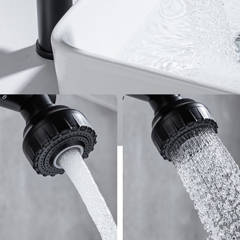 Swivel Spout Bathroom Faucet Single Hole Basin Faucet with Lever Handle