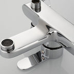 Popular Wall-Mounted Bathtub Faucet Fixed Lever Handle Bathtub Filler Trim