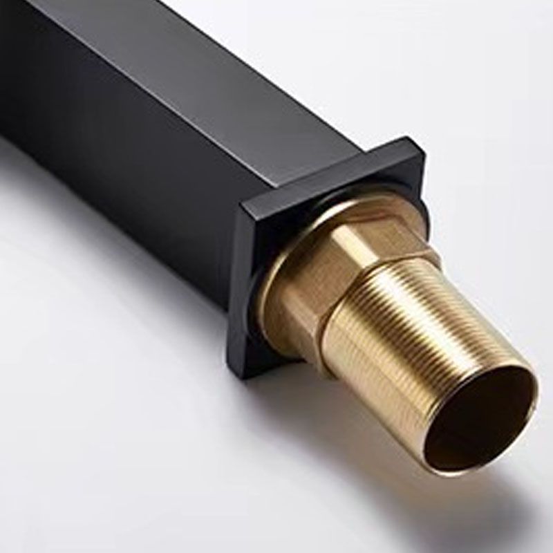 Modern vessel faucet brass lever waterfall spout sink faucet