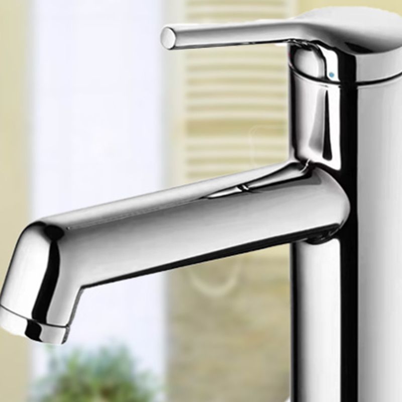 Contemporary Style Water Faucets Vessel Sink Bathroom Faucet with a Single Lever Handle