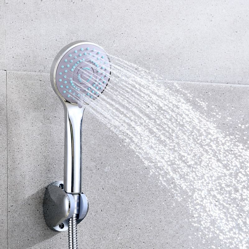 Metal chrome Hand shower Modern Rainfall Handheld Showerhead
