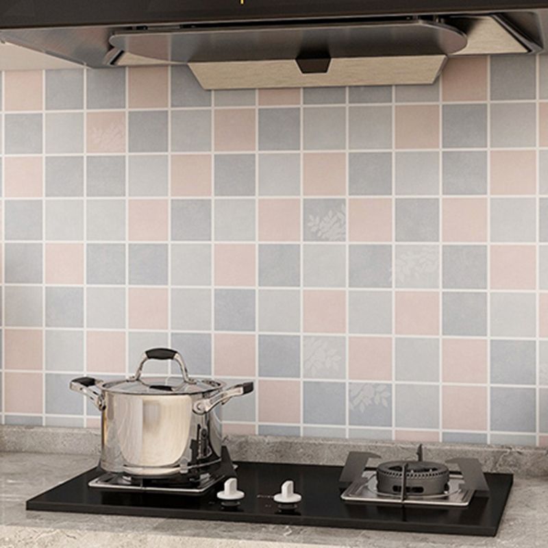 Modern mosaic tiles waterproof peel-and-stick tiles over tiles for the kitchen