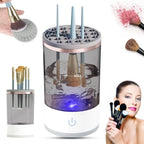 CleanEase Automatic Makeup Brush Cleaner – 3-in-1 Portable & Rechargeable