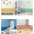 3D Embossed Foam Wall Panel Living Room Waterproof Wall Panel