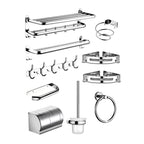 modern bathroom accessories set stainless steel towel holder bathroom shelf bathroom set