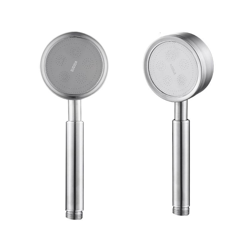 Contemporary shower combination hand shower with round shape