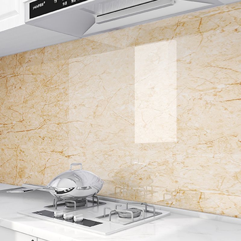 23.6" Rectangular Single Plate PVC Peel and Stick Tile for the Kitchen