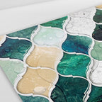Mosaic tiles for peeling and sticking tiles Kitchen waterproof splash guard removable wall tiles