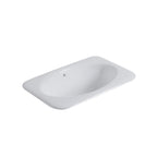 Traditional square washstand ceramics metal base washbasin