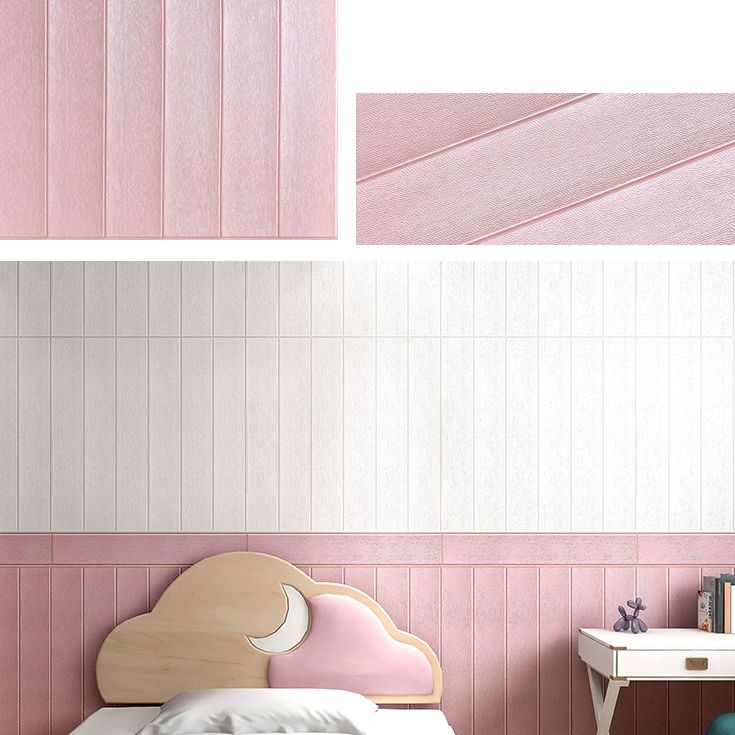Modern Imitation Wood Grain Wall Access Panel Peel-and-Stick Foam Back Panel