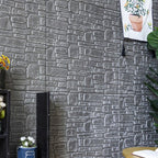 3D Artificial Stone Wall Panel Modern Style Living Room Wall Panel (10-Pack)