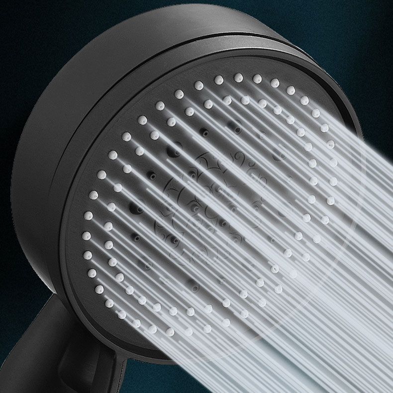 Contemporary Shower Head Combo Hand Shower Plastic Wall Mounted Shower Head