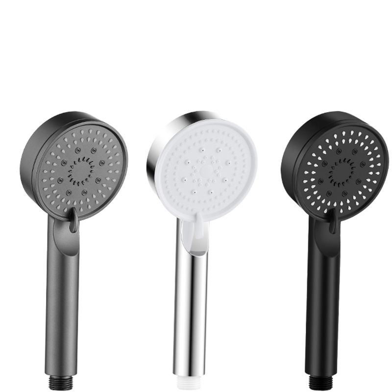 Modern Round Hand Shower Medium Flow 5 Spray Wall Mount Hand Shower