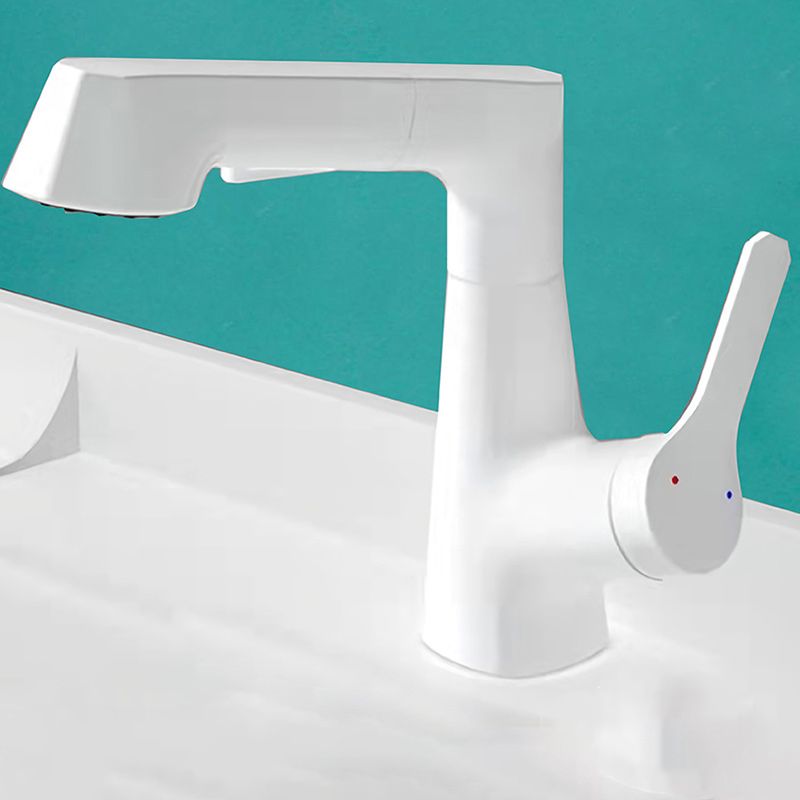 Contemporary Style Center Sink Faucets Lever Handles Faucets for Bathroom