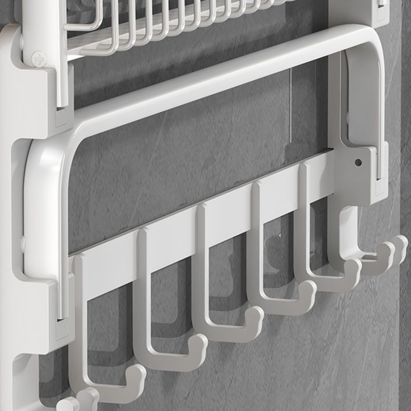 Modern Bathroom Accessory Set White Paper Holder Bathroom Shelf Bathroom Fittings Set