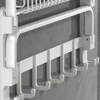 Modern Bathroom Accessory Set White Paper Holder Bathroom Shelf Bathroom Fittings Set
