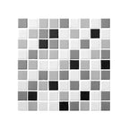 Tile Stripping & Gluing Square Mosaic PVC Stain Resistant Stripping and Gluing Plates for Shower 5 Pack
