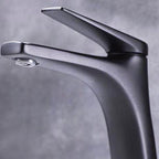 Contemporary Copper Vessel Tap Lever Low Arc Vessel Faucet