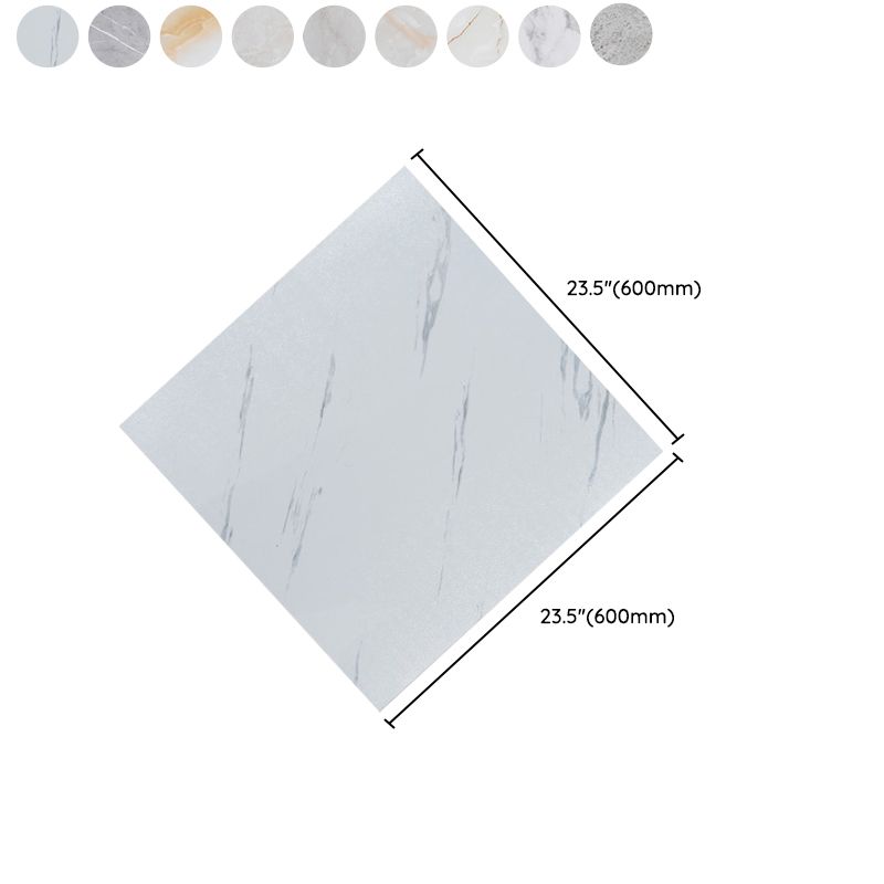 Modern Vinyl Floor Planks Wood Look Peel & Stick PVC Flooring