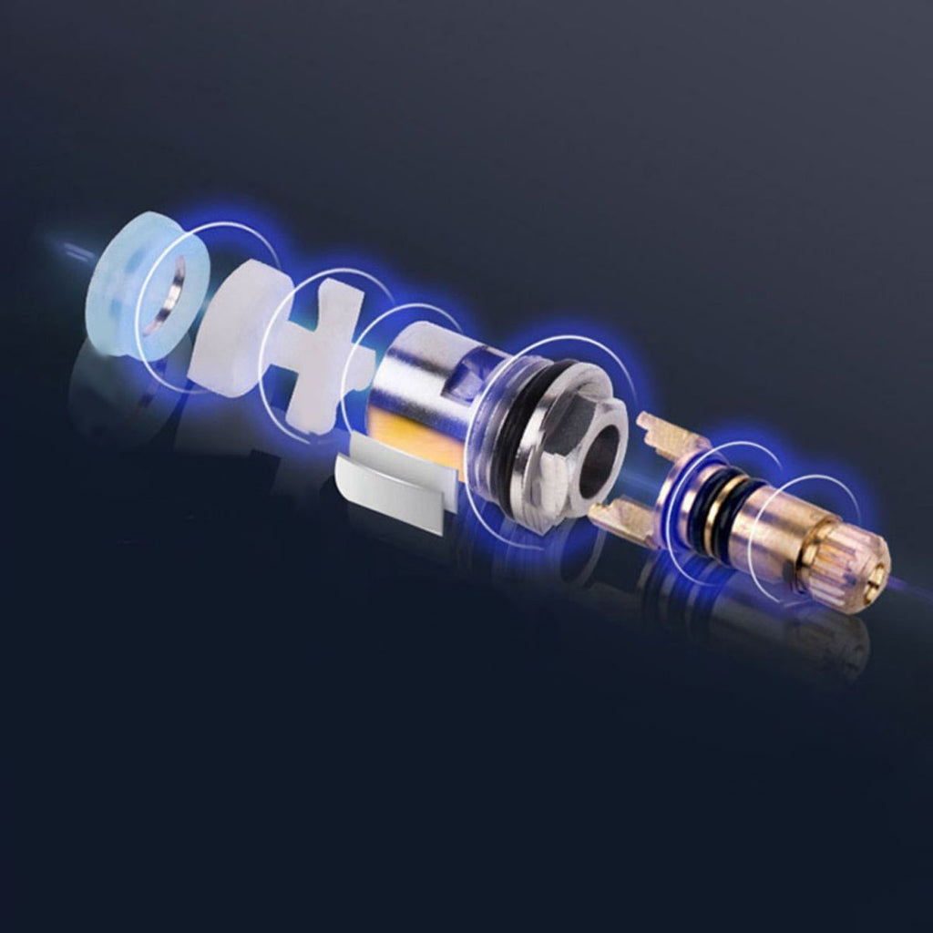 Modern Bathroom Faucet Chrome Knob Handle with Water Hose Basin Faucet